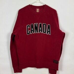 Red Olympic Canada Sweatshirt Large